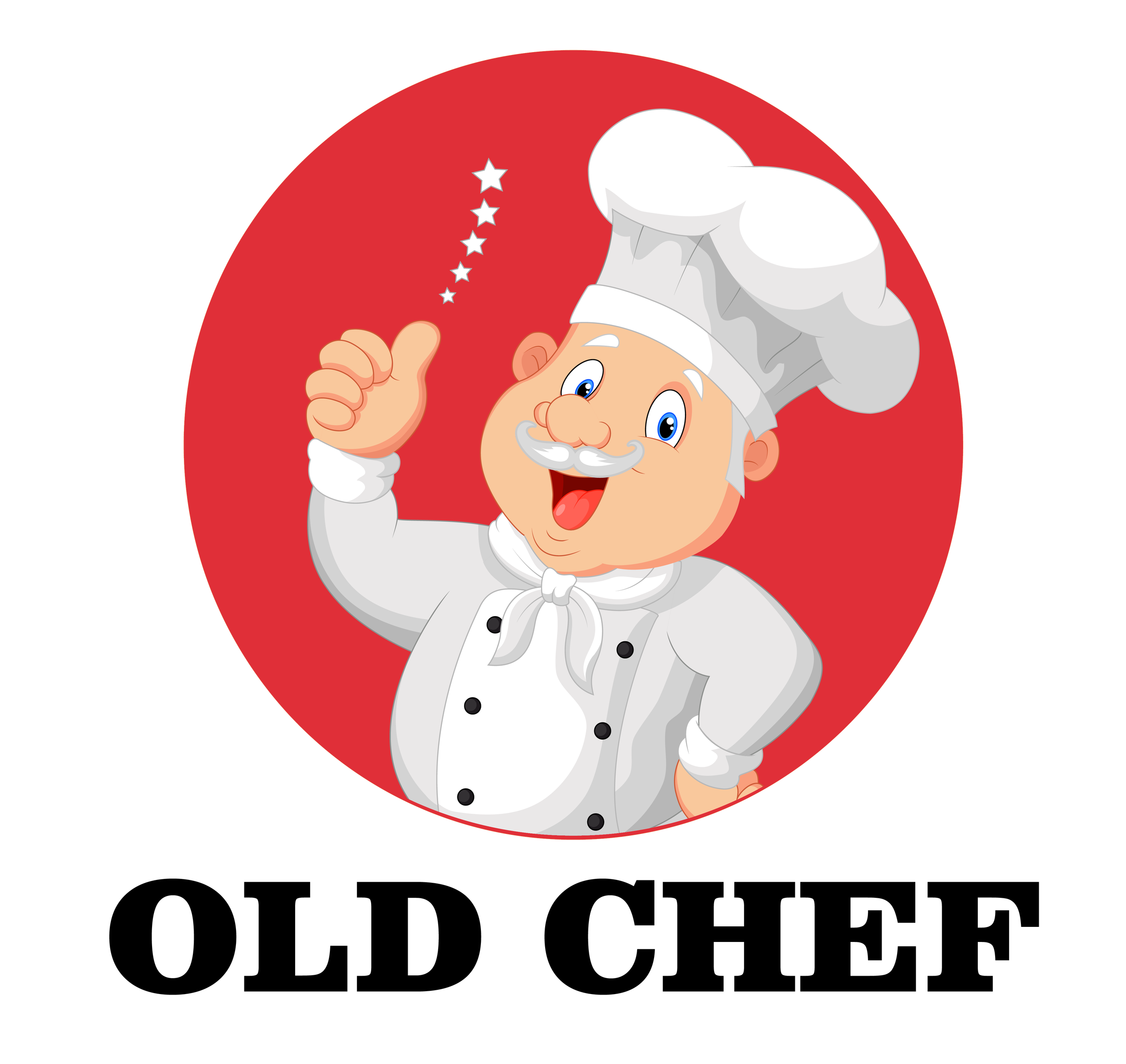 logo - What is the story behind the old popular picture of a cook